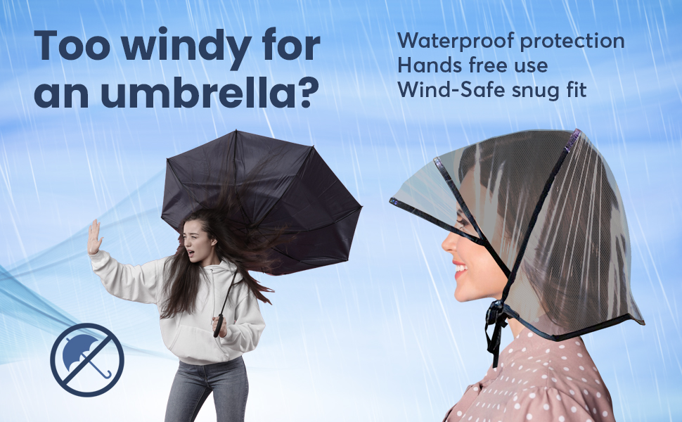 Women''s rain bonnet