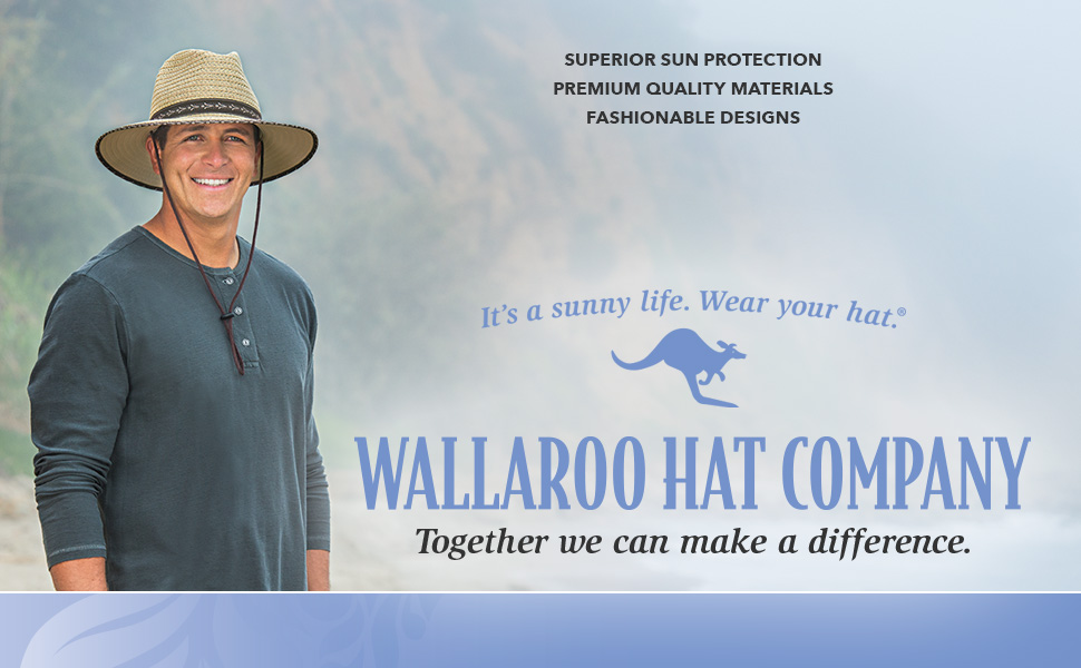 wallaroo hat company serious sun protection upf modern designer packable palm beach