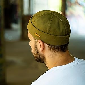 cotton docker cap