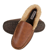 haggar mens venetian mpccasin slipper