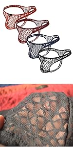 Men''s Transparent Thong Underwear Comfty Lace Pouch Underwear 