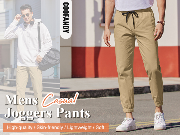 Mens Casual Joggers Pants