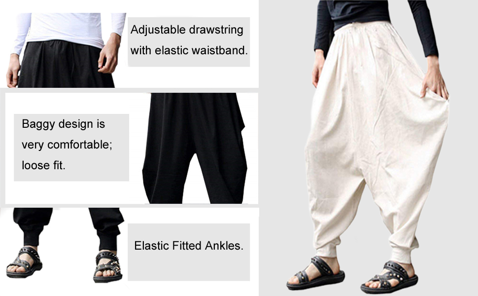 men harem pants