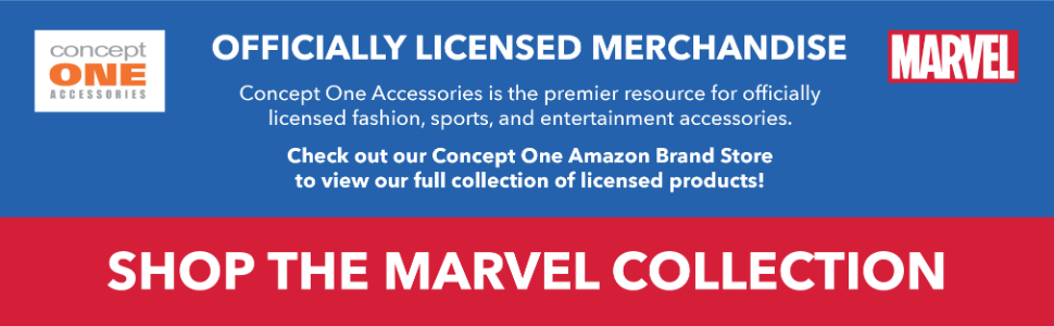 Marvel Merchandise Gifts by Concept One Accessories Spiderman Ironman Thor Hulk Deadpool Eternals