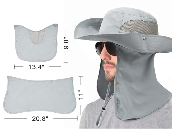 oversize uv protection hats