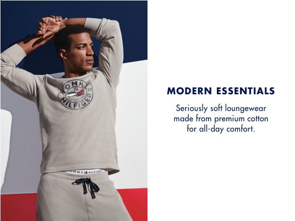 Modern Essentials: Seriously soft loungewear made from premium cotton for all-day comfort.