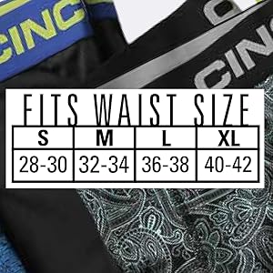 Cinch Boxers Fit Guide