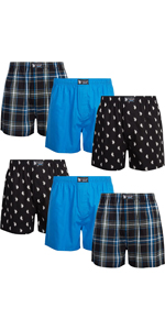 U.S. Polo Assn. Men’s Underwear – Woven Boxers with Functional Fly