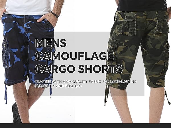 Mens Cargo Shorts