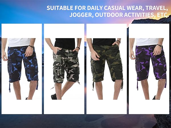 Camouflage Cargo Short