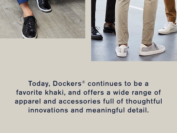 Dockers on model imagery 2