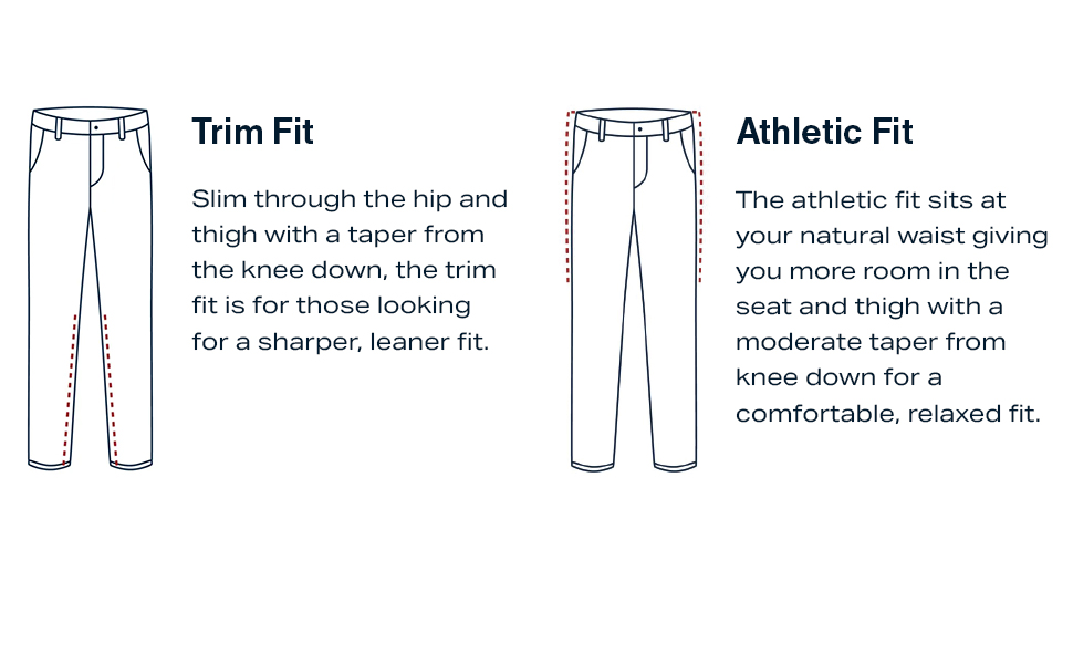 Mizzen+Main Men''s Dress Pants in Trim Fit and Athletic Fit