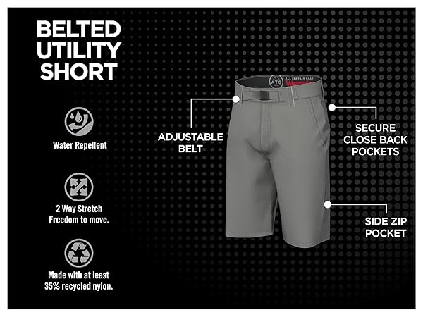 Belted Utility Short - NS938