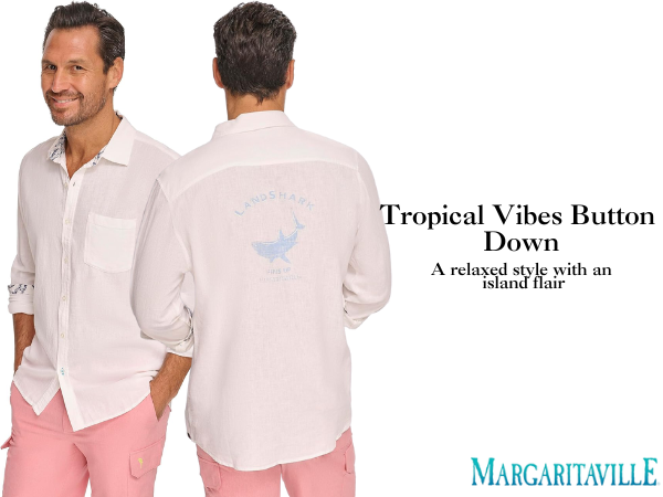 Margaritaville button down