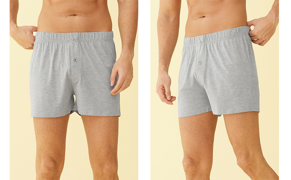 men bamboo viscose boxer briefs