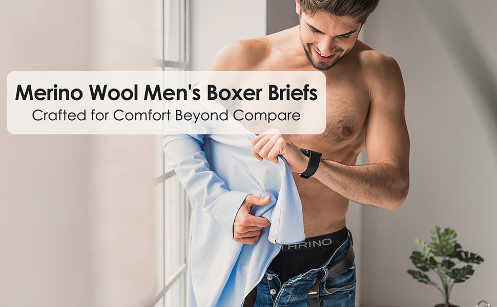 merino wool mens boxer brief