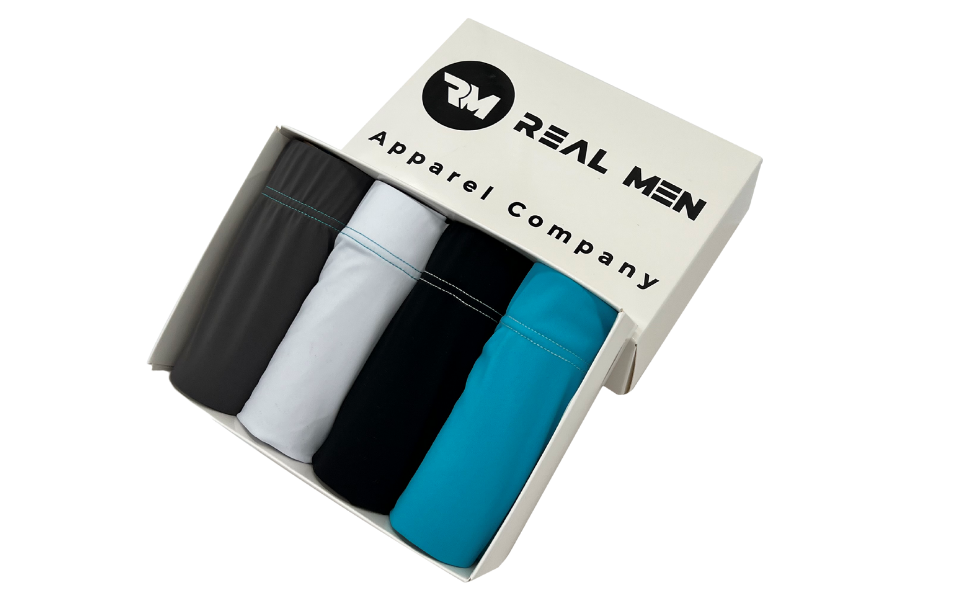 a 4-pack of men sexy underwear in different colors