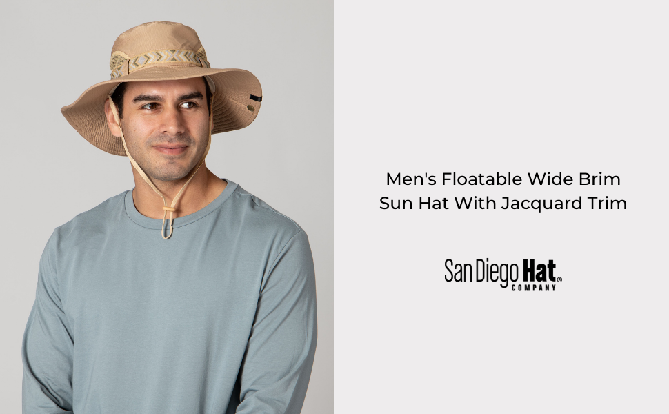 Men''s Floatable Wide Brim Sun Hat