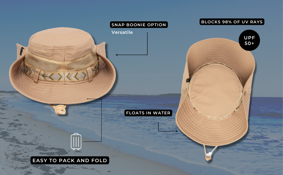 Men''s Floatable Wide Brim Sun Hat