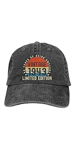 Vintage 1943 Limited Edition Hat, 80 Years of Being Awesome