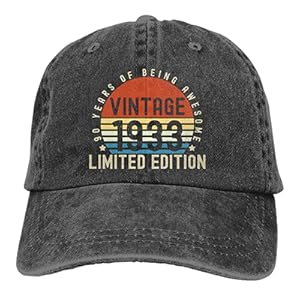   Vintage 1933 Limited Edition Hat, 90 Years of Being Awesome