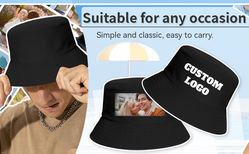 Bucket Hat for Women Men