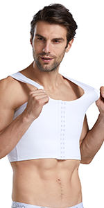 Mens Compression Corset Vest