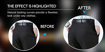 Four ergonomic close-fitting foam pads allow us to have tall buttocks anytime