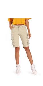 womens cargo shorts