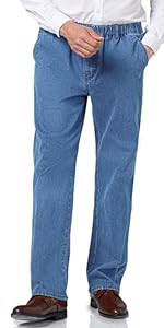 Elastic Waist Jeans