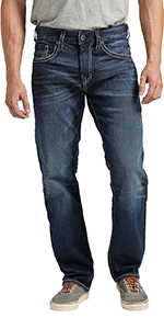 Silver Jeans Co. Men''s Eddie Athletic Fit Tapered Leg Jeans