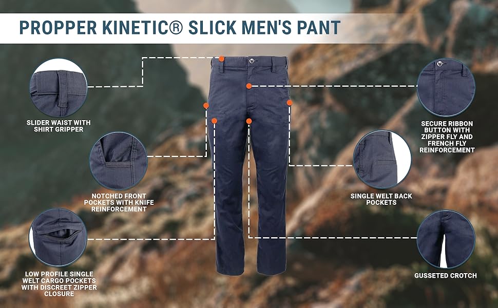 Kinetic Men''s Slick Pants