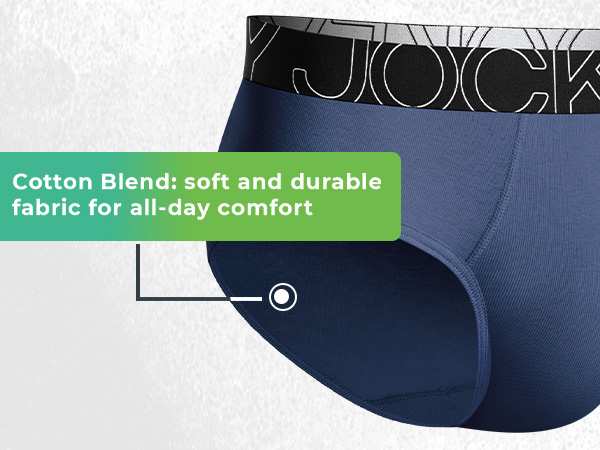 blend brief cotton blend