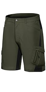 TACVASEN Men''s Hiking Shorts Quick Dry Fishing Travel Cargo Shorts with Multi Pockets