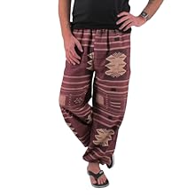 red baggy harem pants cotton love quality