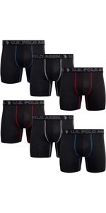 U.S. Polo Assn. Men''s Underwear - Performance Boxer Briefs