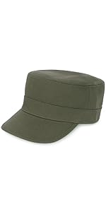 cotton army cap