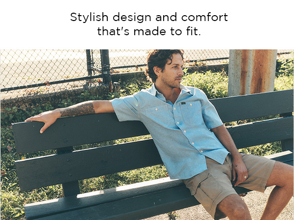 Crafted with stylish design and signature comfort.