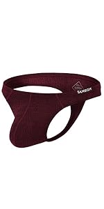 TANBOM Men''s Thong Underwear, Men''s Nylon G-String 