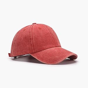 Pure Color Solid Washed Denim Baseball Cap