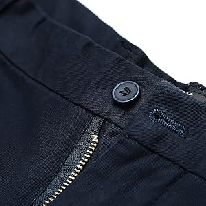 Match Men''s Tapered Slim Fit Wrinkle-Resistant Dress Pants