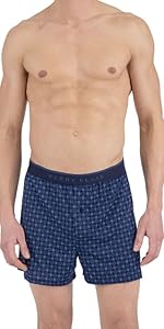 Perry Ellis Men''s Diamond Rim Luxe Boxer Short 