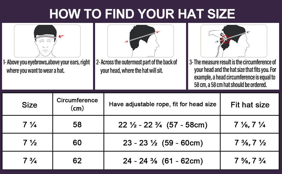 hat size