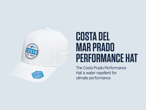 Costa Del Mar Prado Performance Hat 