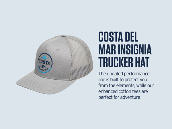 Costa Del Mar Insignia Trucker Hat