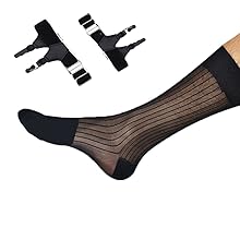 men silk business socks  stocking garters