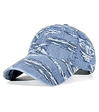 Blue Camo Baseball Cap