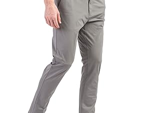 Zoomed in picture of Rhone Mens Commuter Casual Dress Pants