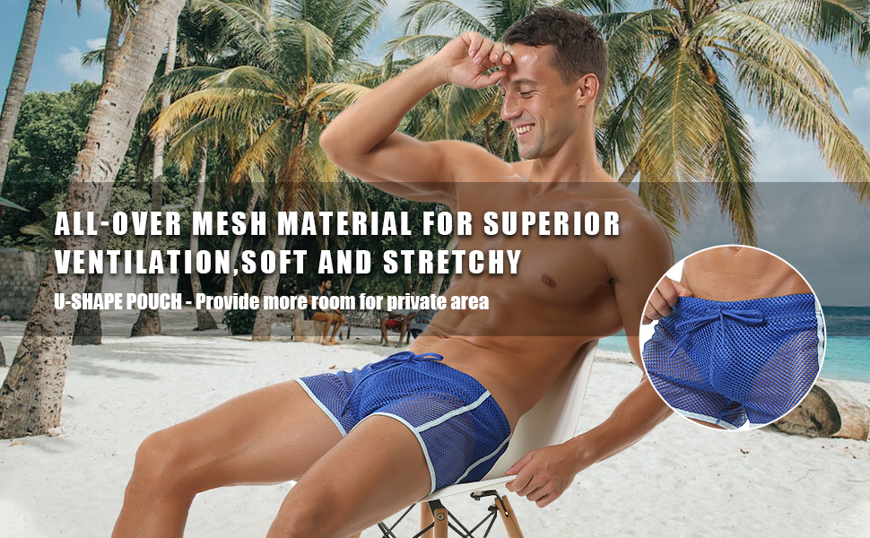 All-Over Mesh Material for Superior Ventilation,soft and stretchy