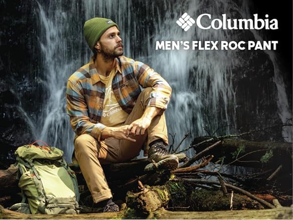 Columbia Mens Flex ROC Pants